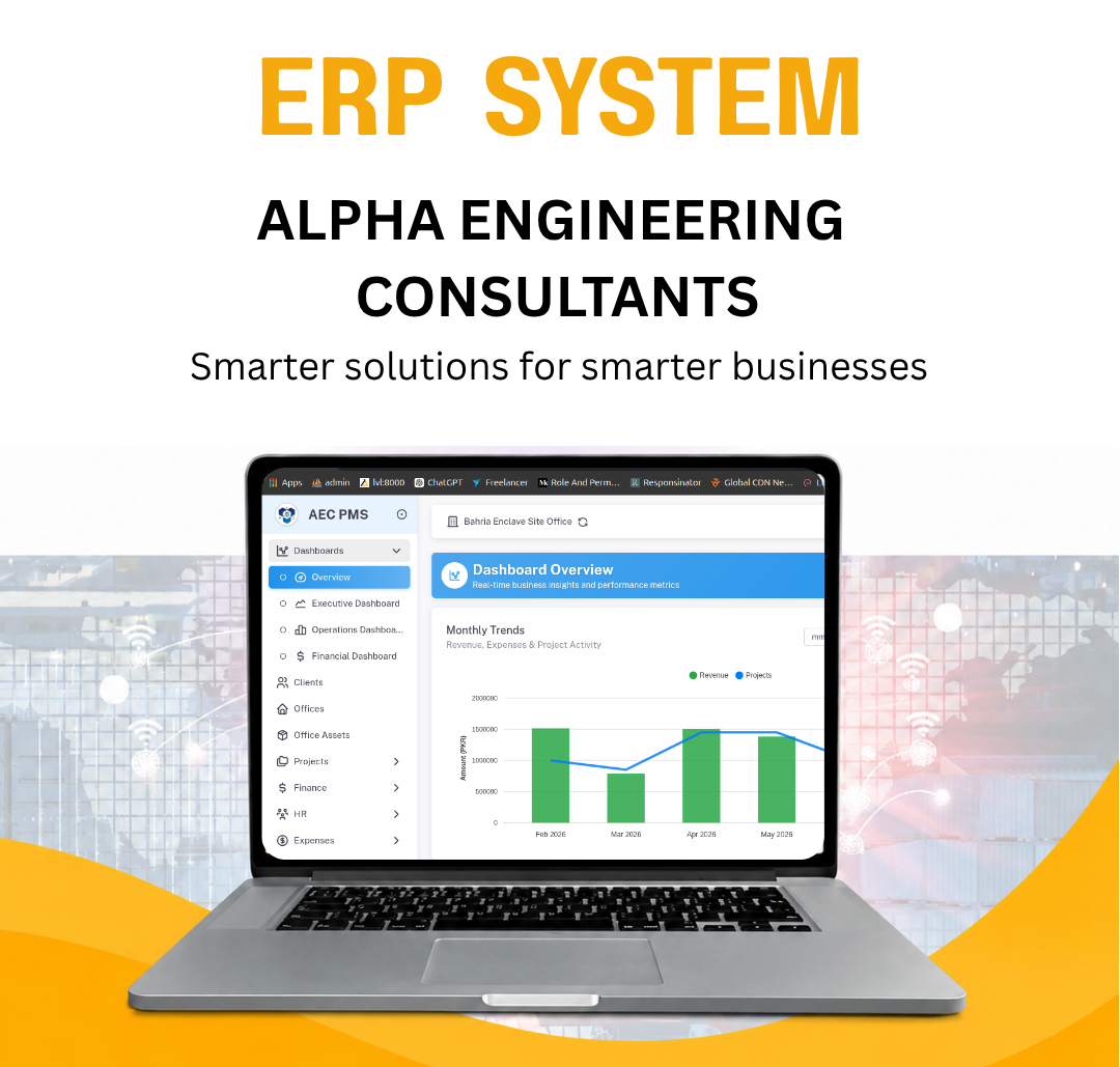 Alpha Engineering Consultants ERP